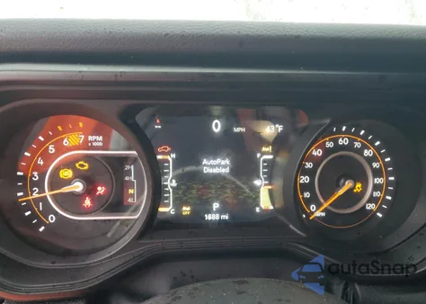 2025 Jeep Wrangler Sport z USA, uszkodzony, nr VIN 1C4PJXAN7SW654783